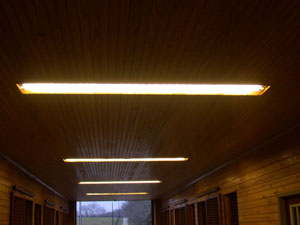 Lighting in Barn